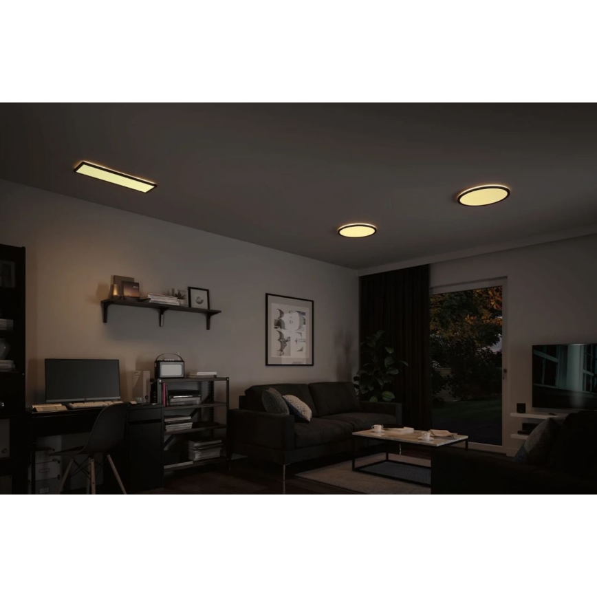 Paulmann 71003 - LED/22W Dimmable panel ATRIA 230V 3000K 20x58 cm black
