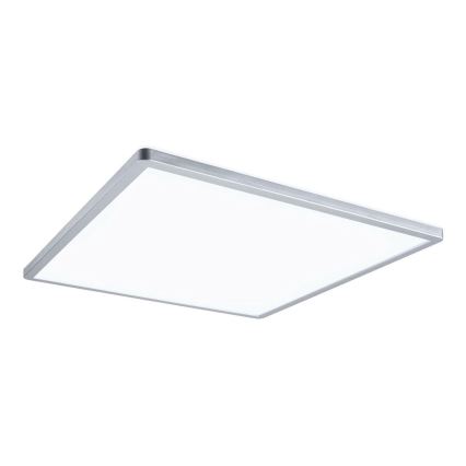 Paulmann 71009 - LED/22W Dimmable panel ATRIA 230V 4000K 42x42 cm matte chrome