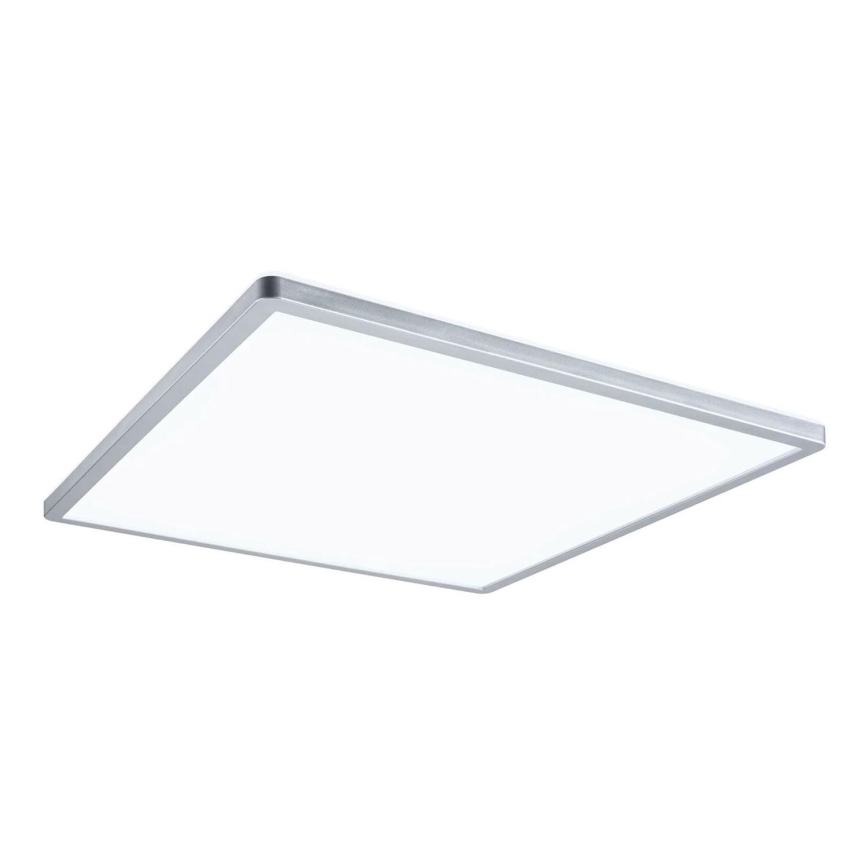 Paulmann 71009 - LED/22W Dimmable panel ATRIA 230V 4000K 42x42 cm matte chrome