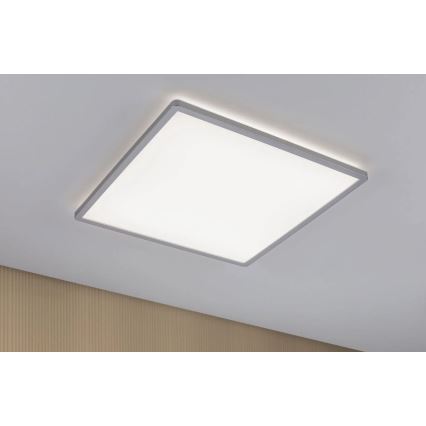 Paulmann 71009 - LED/22W Dimmable panel ATRIA 230V 4000K 42x42 cm matte chrome
