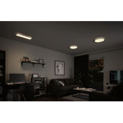 Paulmann 71016 - LED/22W Dimmable panel ATRIA 230V 4000K 42x42 cm black