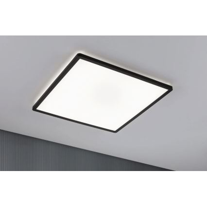 Paulmann 71016 - LED/22W Dimmable panel ATRIA 230V 4000K 42x42 cm black