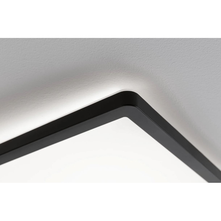 Paulmann 71016 - LED/22W Dimmable panel ATRIA 230V 4000K 42x42 cm black
