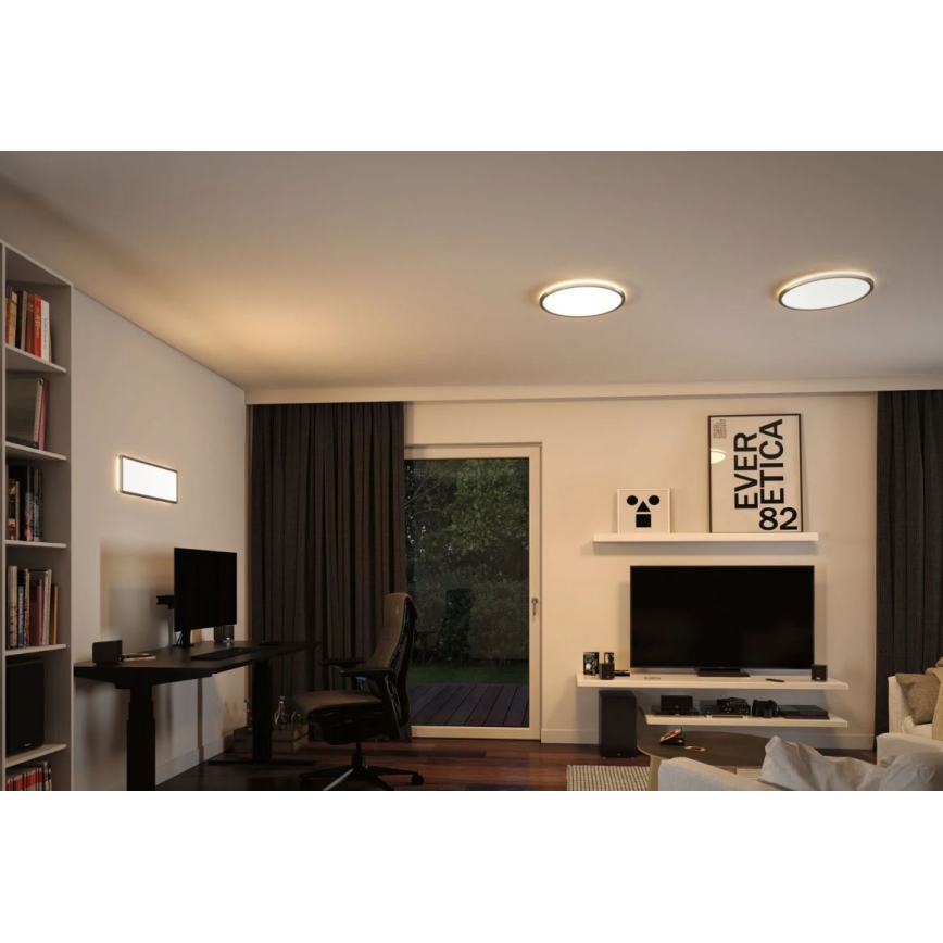 Paulmann 71020 - LED/20W RGBW Dimmable panel ATRIA 230V 4000K 20x58 cm + remote control