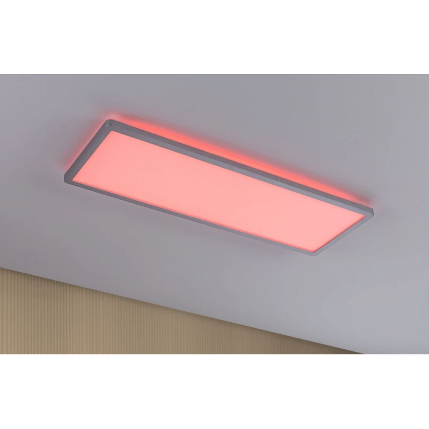 Paulmann 71020 - LED/20W RGBW Dimmable panel ATRIA 230V 4000K 20x58 cm + remote control