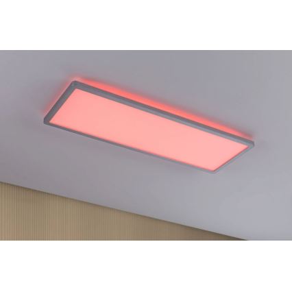 Paulmann 71020 - LED/20W RGBW Dimmable panel ATRIA 230V 4000K 20x58 cm + remote control