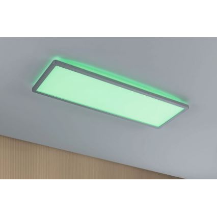 Paulmann 71020 - LED/20W RGBW Dimmable panel ATRIA 230V 4000K 20x58 cm + remote control