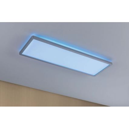Paulmann 71020 - LED/20W RGBW Dimmable panel ATRIA 230V 4000K 20x58 cm + remote control