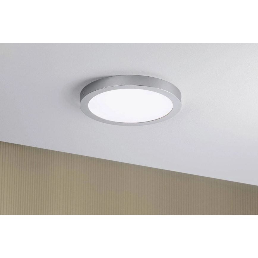 Paulmann 71023 - LED/22W Ceiling light ABIA 230V matte chrome
