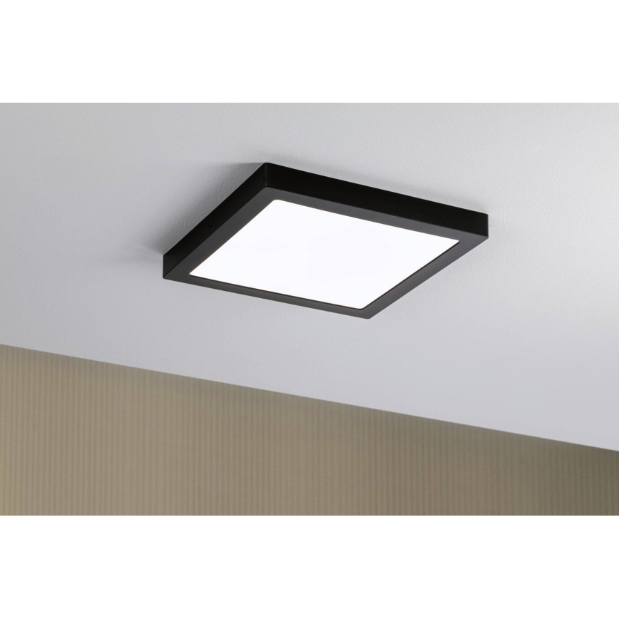 Paulmann 71026 - LED/22W Ceiling light ABIA 230V black