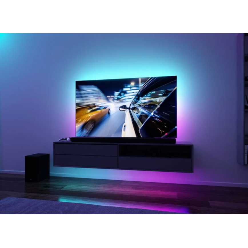 Paulmann 78880 - LED/3,5W RGB Dimmable strip for TV 2m ZOLL 5V + remote control