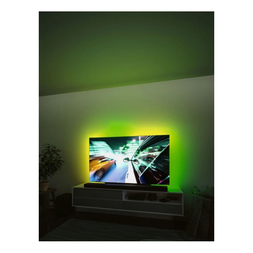 Paulmann 78880 - LED/3,5W RGB Dimmable strip for TV 2m ZOLL 5V + remote control