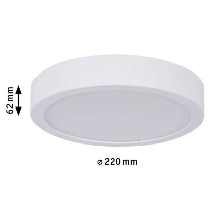 Paulmann 78923 - LED/13W IP44 Dimmable bathroom ceiling light AVIAR 230V