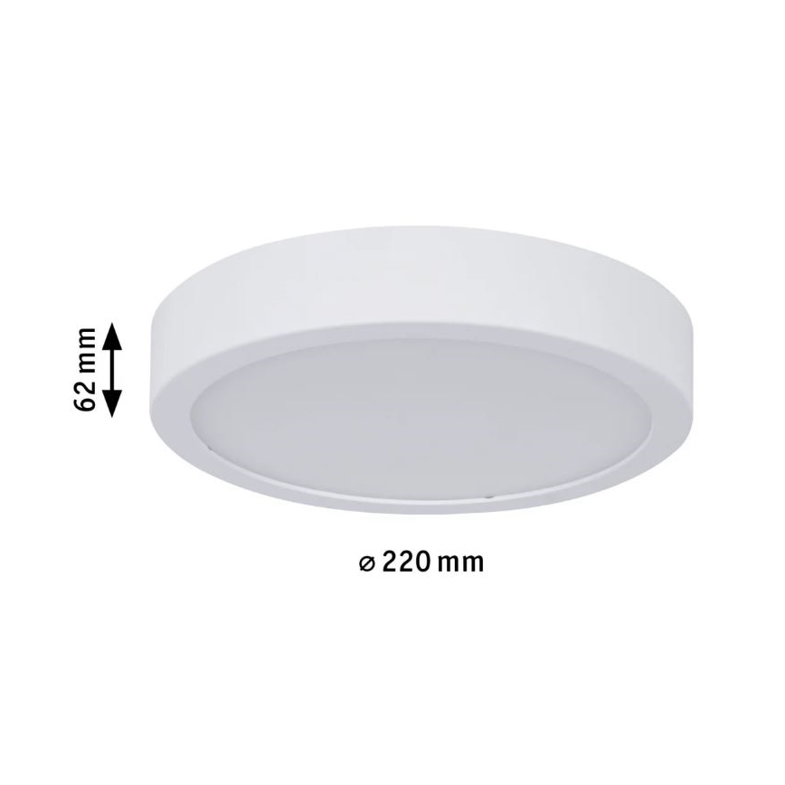 Paulmann 78923 - LED/13W IP44 Dimmable bathroom ceiling light AVIAR 230V