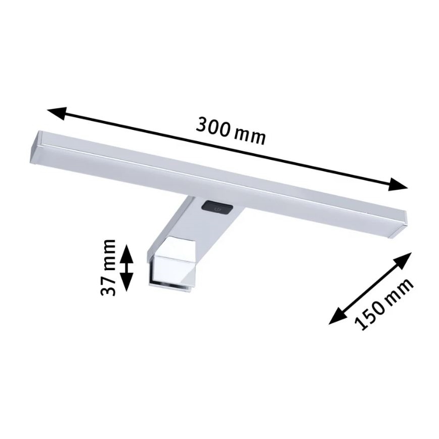 Paulmann 78950 - LED/3,7W IP44 Bathroom mirror lighting SELO 2700-6500K 230V