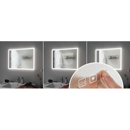 Paulmann 78951 - LED/22W IP44 Dimmable bathroom heated mirror with a backlight 230V