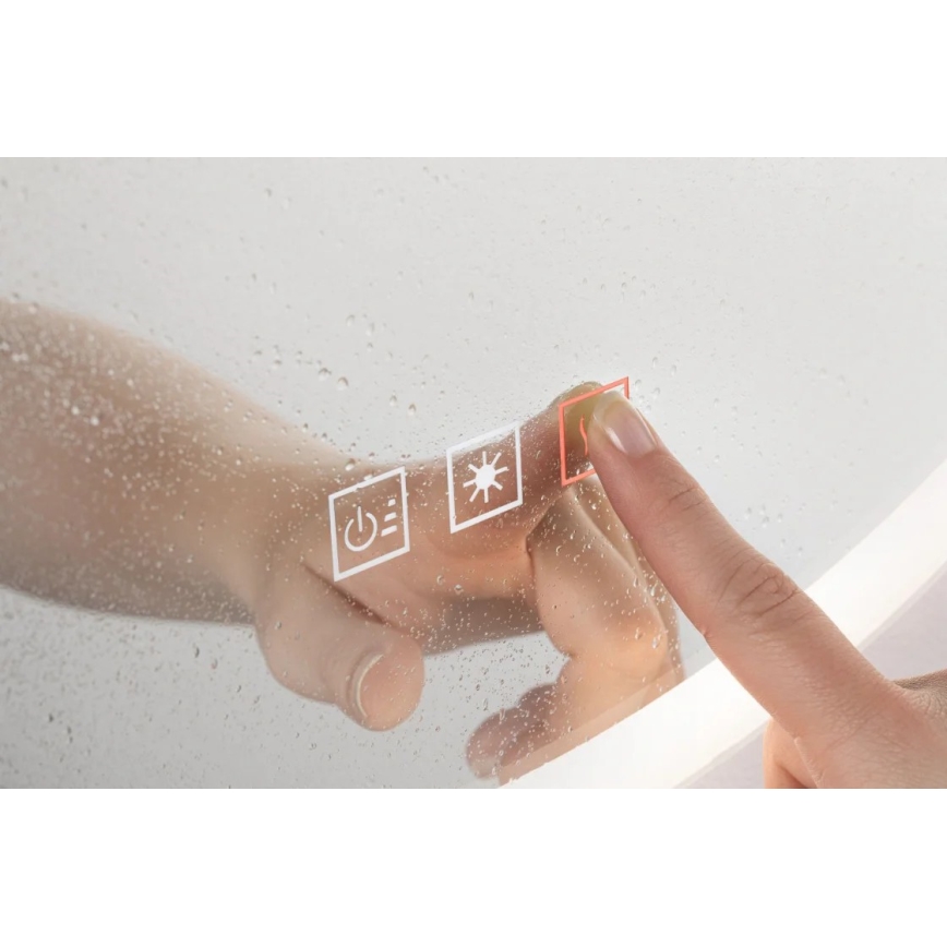 Paulmann 78951 - LED/22W IP44 Dimmable bathroom heated mirror with a backlight 230V