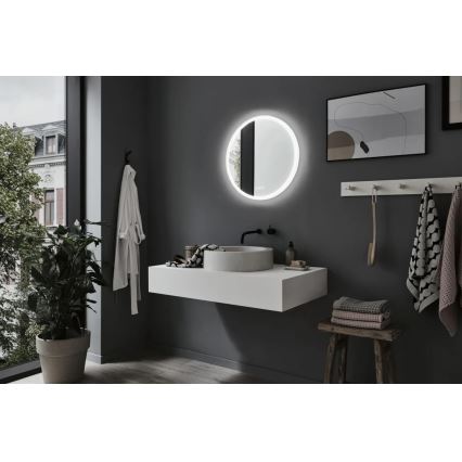Paulmann 78952- LED/21W IP44 Dimmable bathroom heated backlit mirror MIRA 230V