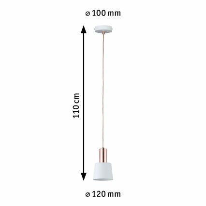 Paulmann 79656 - 1xE14/20W  Chandelier on a string NEORDIC HALDAR 230V