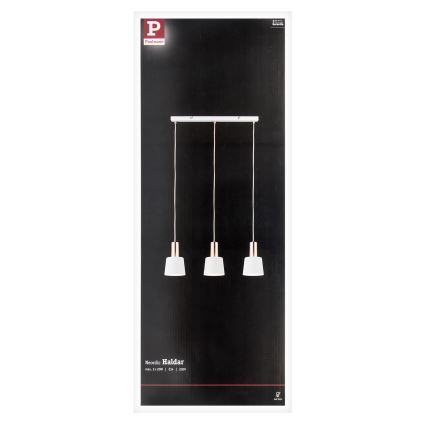 Paulmann 79657 - 3xE14/20W Chandelier on a string NEORDIC HALDAR 230V
