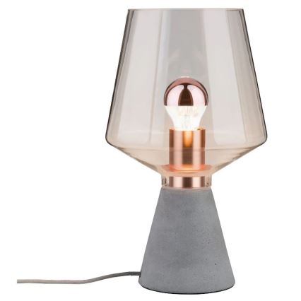 Paulmann 79665 - 1xE27/20W Table lamp NEORDIC YORIK 230V