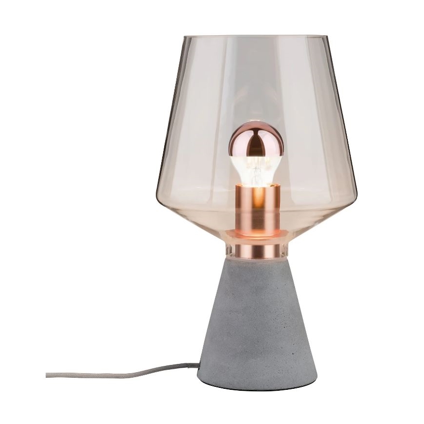 Paulmann 79665 - 1xE27/20W Table lamp NEORDIC YORIK 230V
