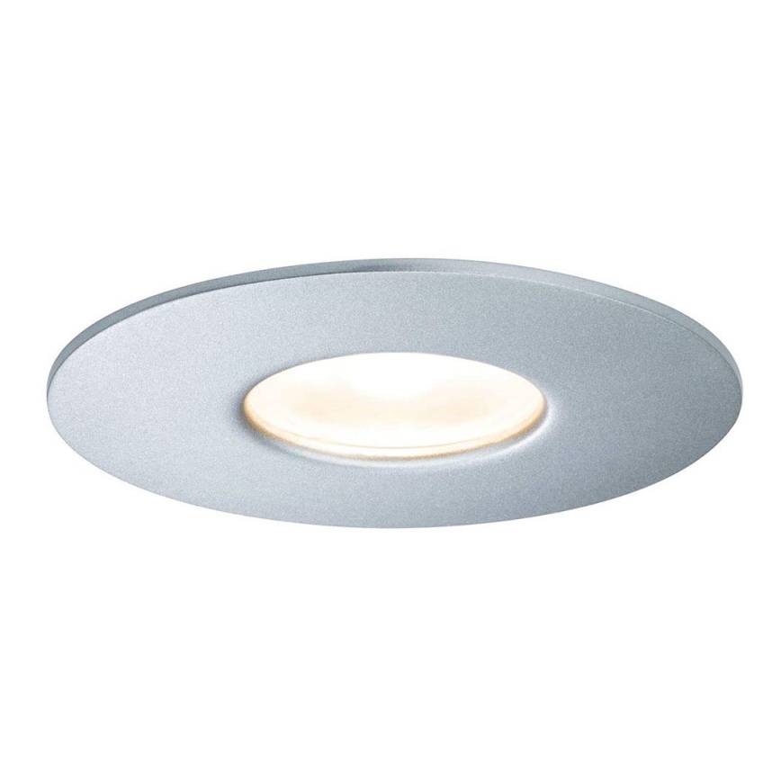 Paulmann 79668 - LED/5,3W IP44 Dimmable bathroom recessed light HOUSE 230V