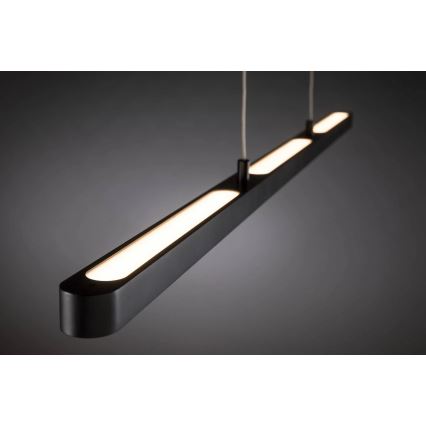 Paulmann 79693 - LED/42W Dimmable chandelier on a string LENTO 230V black