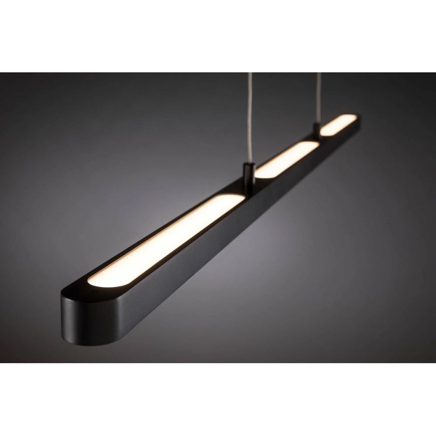 Paulmann 79693 - LED/42W Dimmable chandelier on a string LENTO 230V black