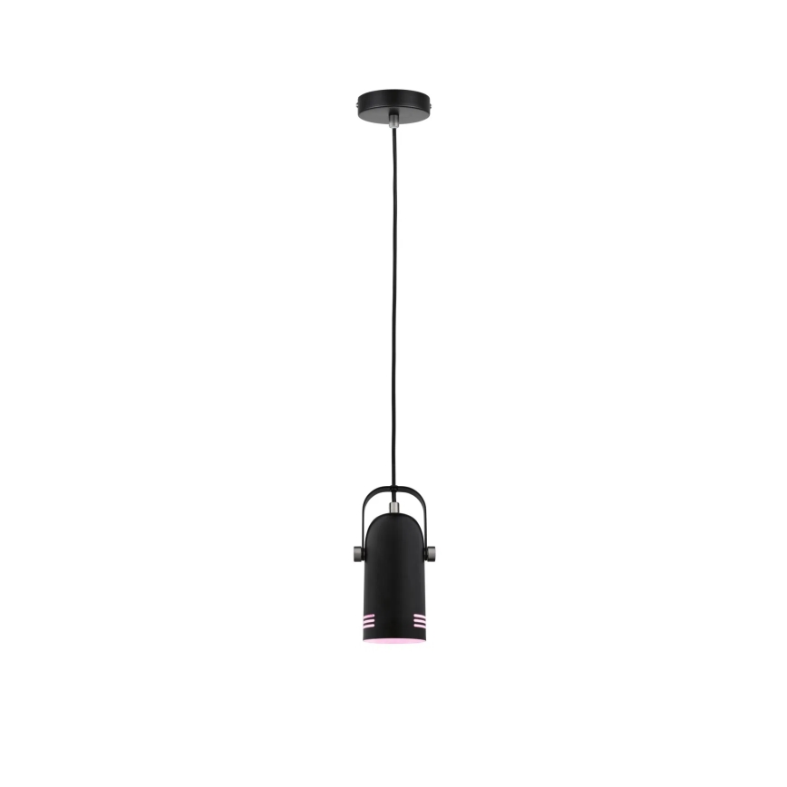 Paulmann 79766 - 1xE27/15W Cable-hung pendant light LAVEA 230V Black