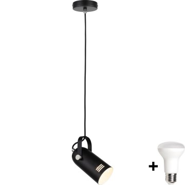 Paulmann 79766 - LAVEA LED Cable Pendant, 1×E27/8W, 230V, Black