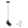 Paulmann 79766 - LAVEA LED RGBW Cable-Suspended Pendant 1x E27/9W 230V Black