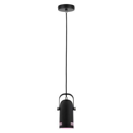 Paulmann 79766 - LAVEA LED RGBW Cable-Suspended Pendant 1x E27/9W 230V Black