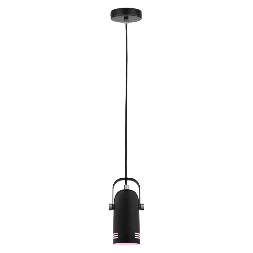 Paulmann 79766 - LAVEA LED RGBW Cable-Suspended Pendant 1x E27/9W 230V Black