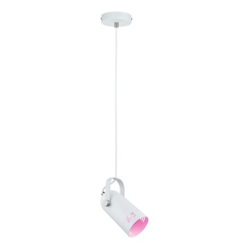 Paulmann 79767 - 1xE27/15W LAVEA cable-suspended pendant 230V white