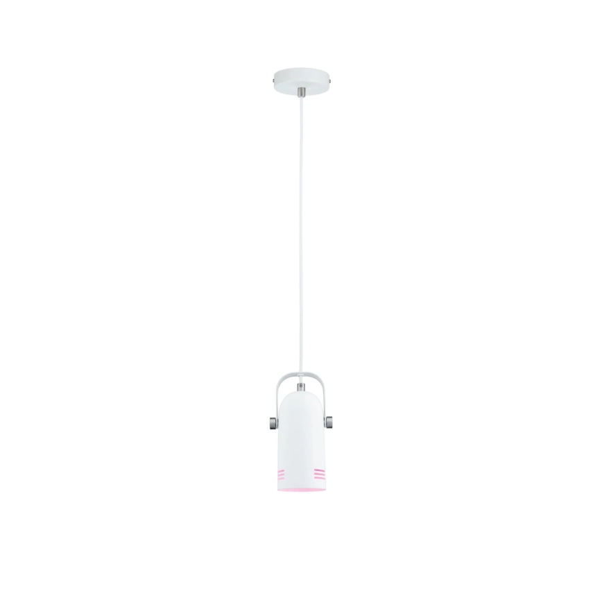 Paulmann 79767 - 1xE27/15W LAVEA cable-suspended pendant 230V white