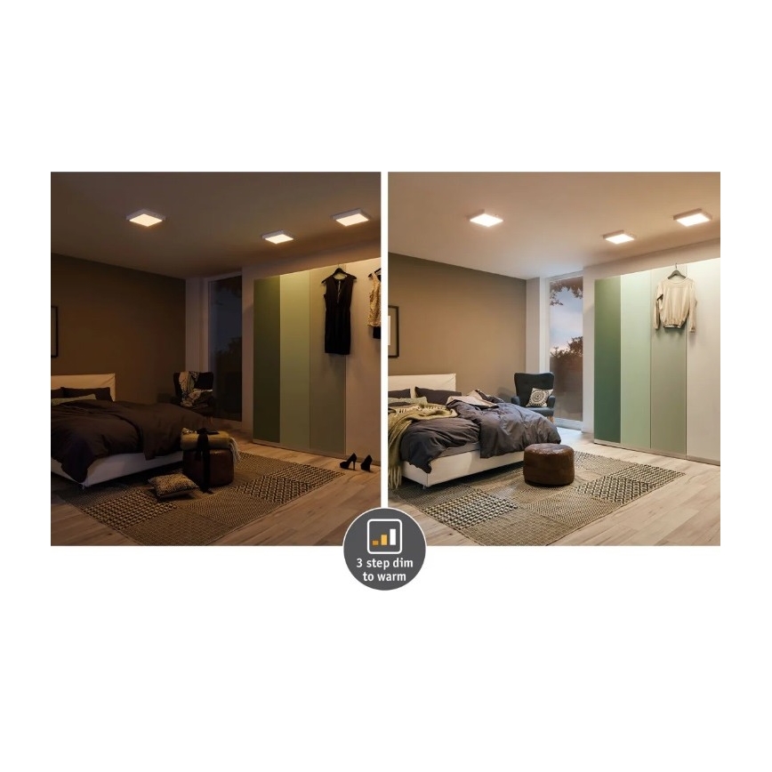 Paulmann 79794 - LED/13W Ceiling light CARPO 230V 2300/2500/3000K