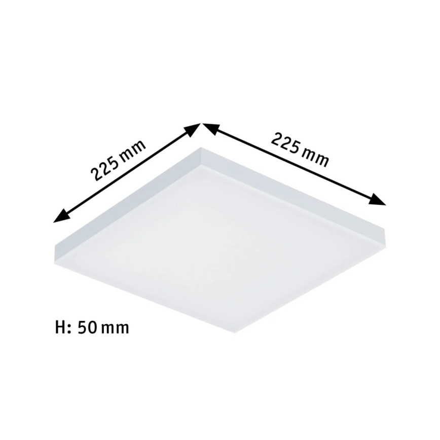 Paulmann 79820 - LED/12W Dimmable ceiling light VELORA 230V