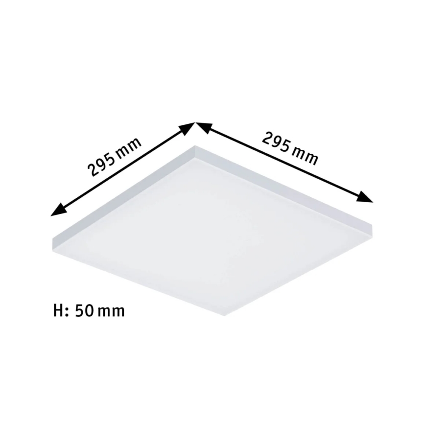 Paulmann 79821 - LED/17W Dimmable ceiling light VELORA 230V