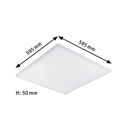 Paulmann 79822 - LED/34W Dimmable ceiling light VELORA 230V
