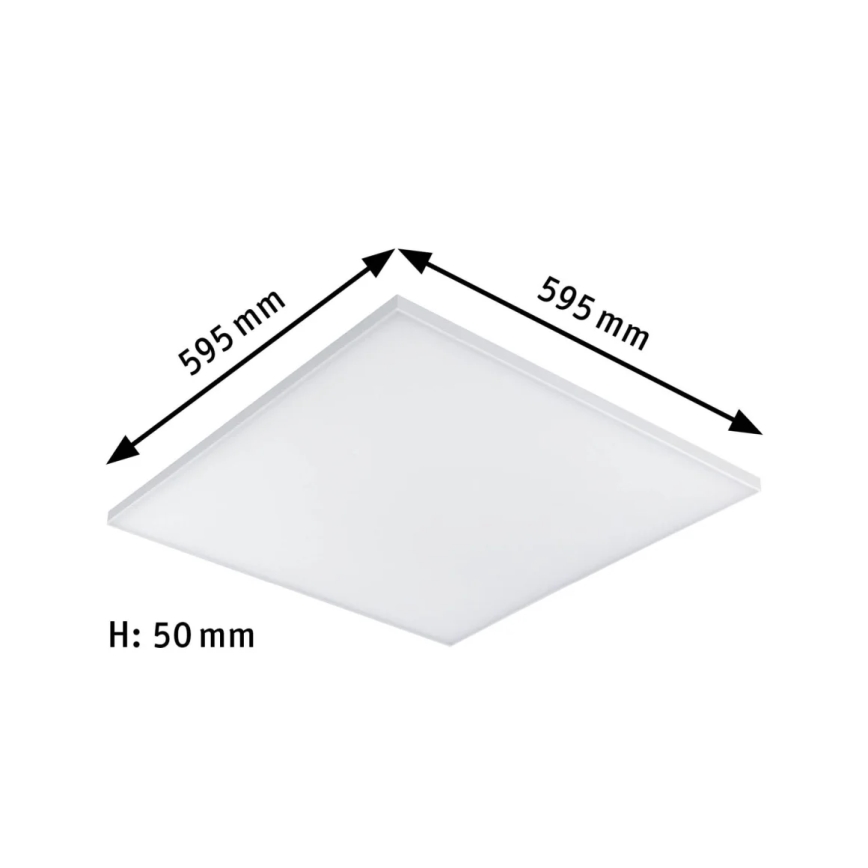 Paulmann 79822 - LED/34W Dimmable ceiling light VELORA 230V