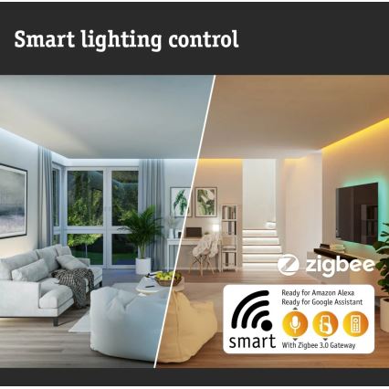 Paulmann 79826 - LED/19,5W Dimmable light SMART VELORA 230V 2700-6500K