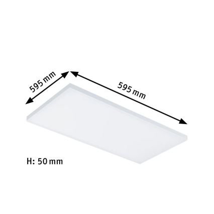 Paulmann 79827 - LED/15,5W Dimmable light SMART VELORA 230V 2700-6500K