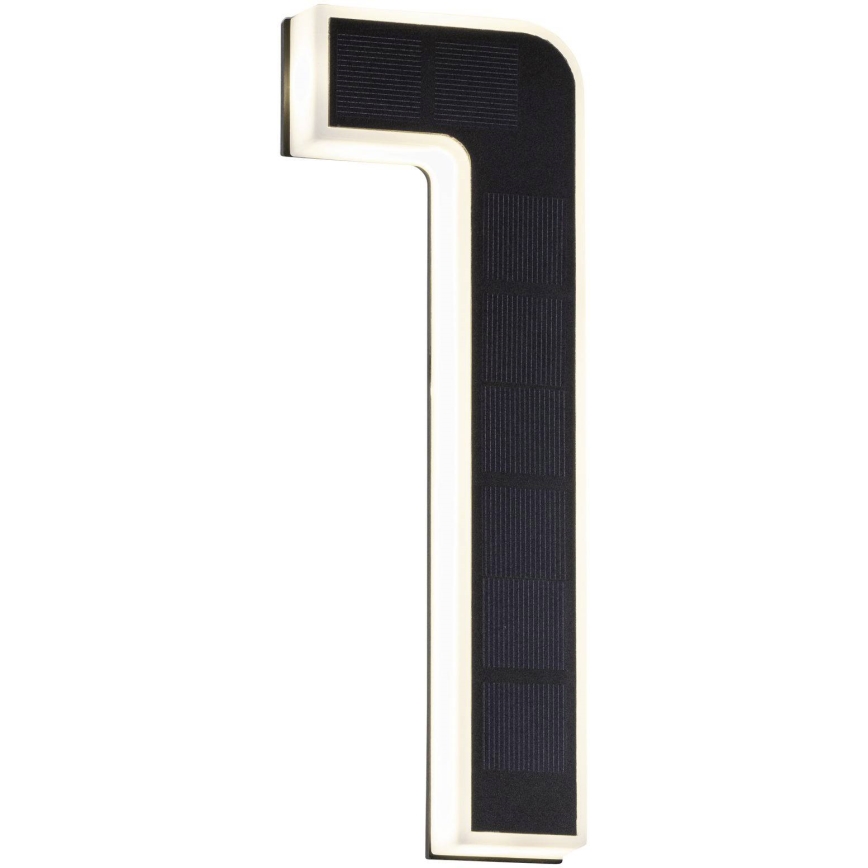 Paulmann 79842 - LED/0,2W IP44 Solar house number 1,2V
