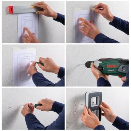 Paulmann 79842 - LED/0,2W IP44 Solar house number 1,2V