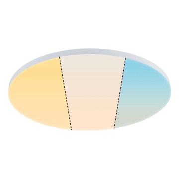 Paulmann 79894 - LED/38W Ceiling light VELORA 230V 3000/4000/6500K Ø 60 cm white