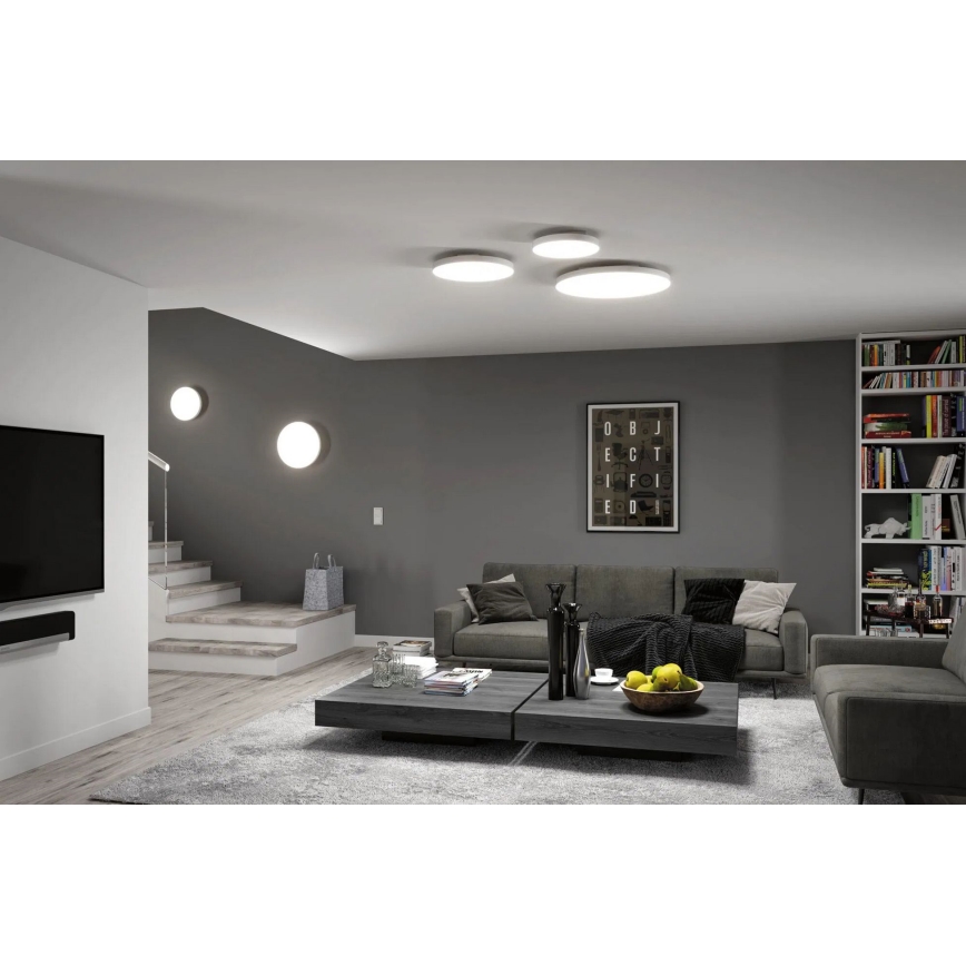 Paulmann 79894 - LED/38W Ceiling light VELORA 230V 3000/4000/6500K Ø 60 cm white