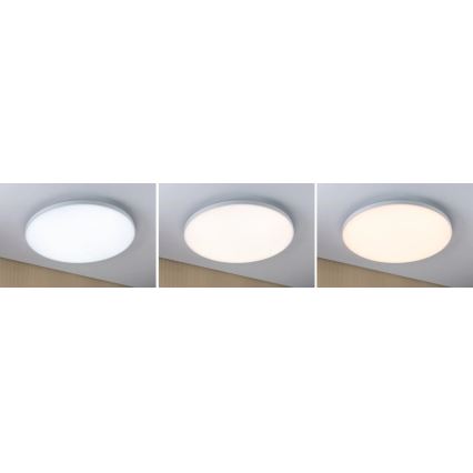 Paulmann 79894 - LED/38W Ceiling light VELORA 230V 3000/4000/6500K Ø 60 cm white