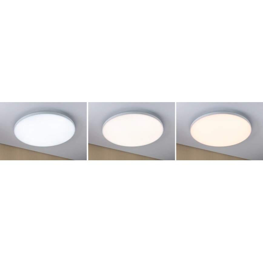 Paulmann 79894 - LED/38W Ceiling light VELORA 230V 3000/4000/6500K Ø 60 cm white