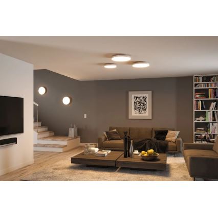 Paulmann 79897 - LED RGBW/22W Dimmable ceiling light SMART VELORA 230V